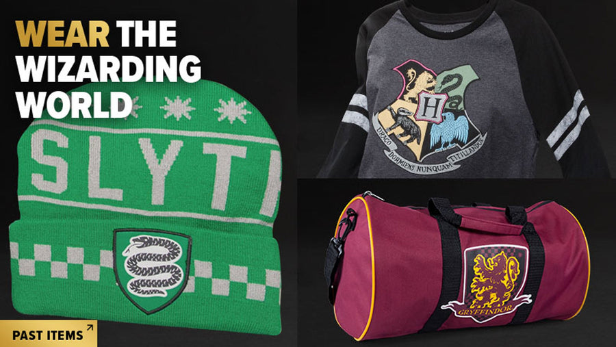 Show off your Hogwarts™ pride with enchanting apparel