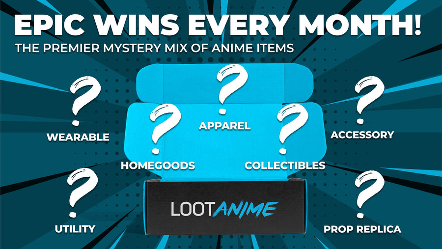 THE PREMIER MYSTERY MIX OF ANIME ITEMS