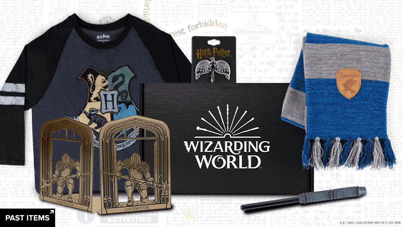 Let the Sorting Hat help choose your house and unbox the magic
